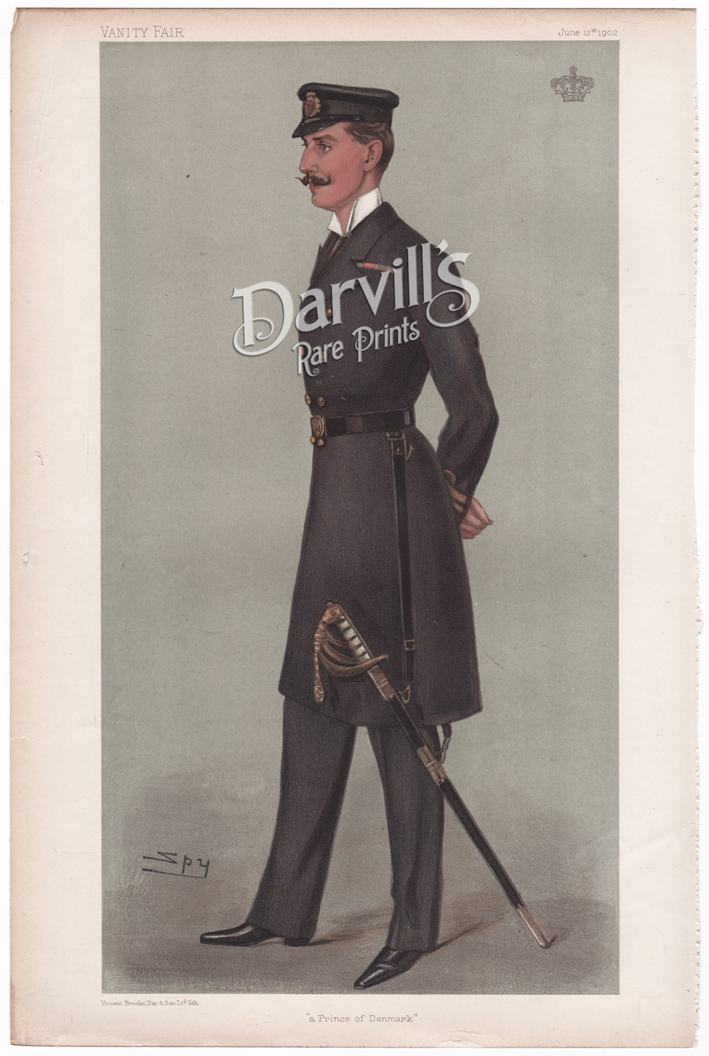 Prince Charles of Denmark June 12 1902
